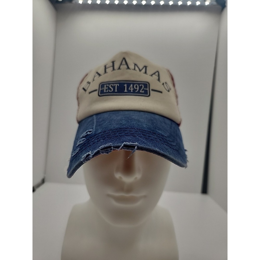 Bahamas 1492 Embroidered Adjustable Unisex Baseball Cap